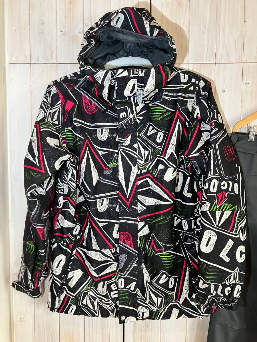 送料無料 VOLCOM ボルコム 上下セット サイズM USED ZIPTECH 送料無料 VOLCOM ボルコム 上下セット サイズM USED ZIPTECH