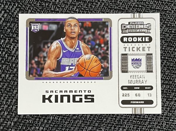 Keegan Murray キーガン・マレー 2022-23 Panini NBA Contenders Rookie Ticket キングス_画像1