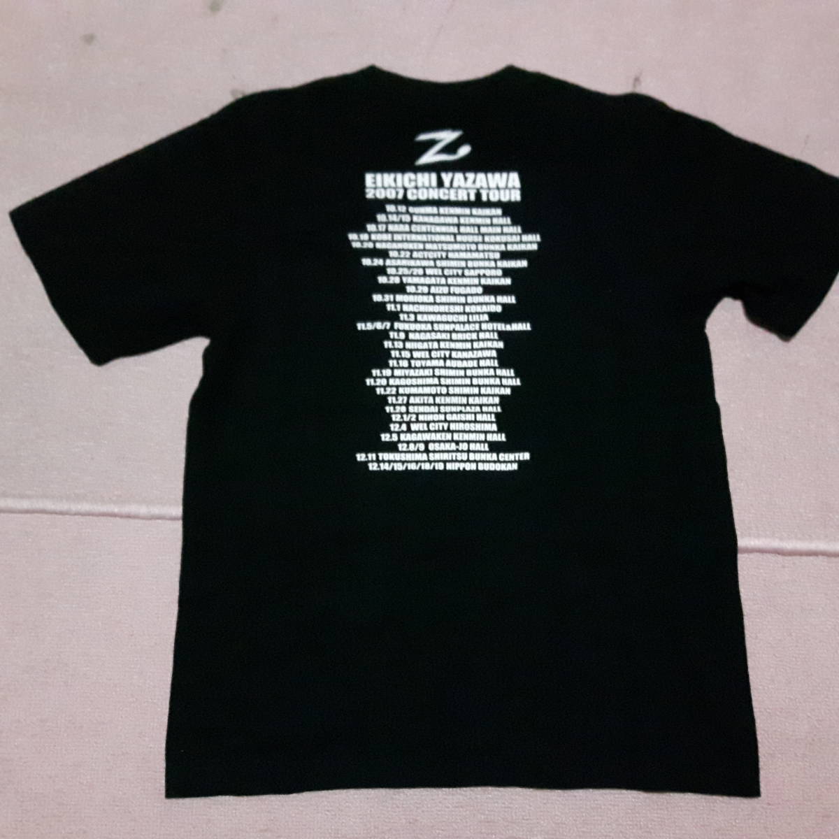  Yazawa Eikichi концерт Tour футболка (THE REAL 2007)