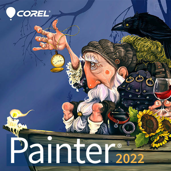 Corel Painter 2022 正規品 Windows/Mac 日本語対応 ダウンロード版永続ライセンス 2デバイス