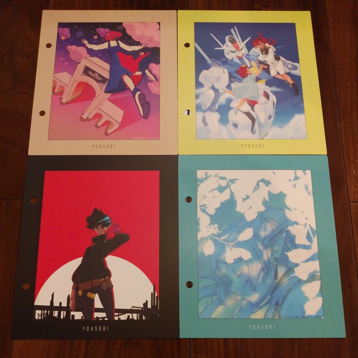 YOASOBI THE BOOK Ⅲ 購入特典 特製バインダー用オリジナル YOASOBI THE BOOK Ⅲ 購入特典 特製バインダー用オリジナル