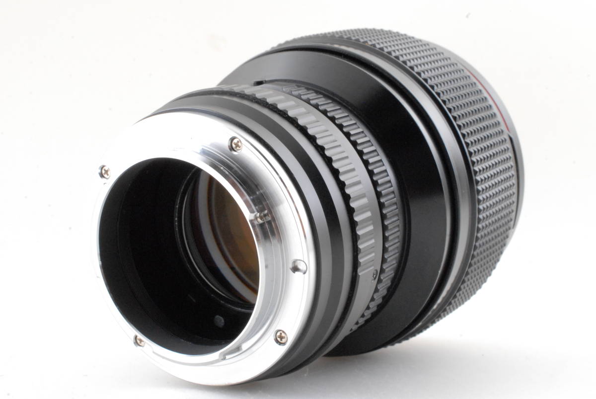 【美品 保障付 動作確認済】Canon New FD NFD 85mm f/1.2 L Portrait Lens w/Nex Adapter キャノン ポートレート レンズ #Q5553_画像8
