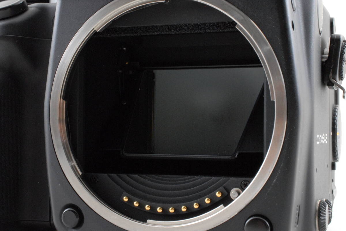 【超美品 保障付 動作確認済】Contax 645 Camera Body AE Finder MFB-1A Film Insert コンタックス 中判カメラ フィルムホルダー #Q5723_画像7