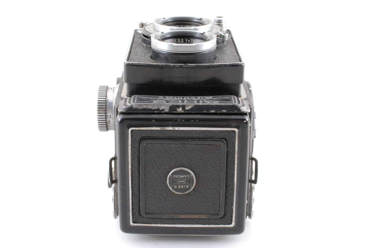 【並品 保障付 動作確認済】Aires Automat TLR Film Camera Nikkor Q.C 75mm 3.5 アイレス オートマット 二眼フィルムカメラ ボディ Q5377_画像8