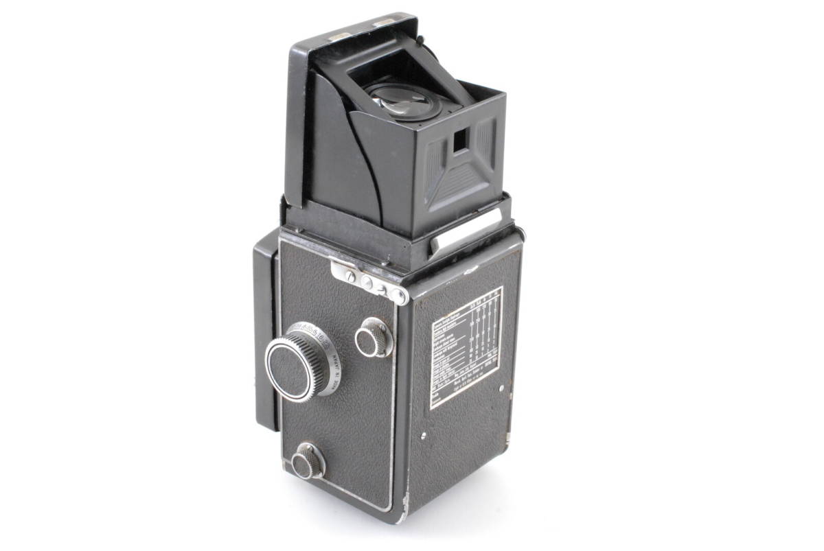 【並品 保障付 動作確認済】Aires Automat TLR Film Camera Nikkor Q.C 75mm 3.5 アイレス オートマット 二眼フィルムカメラ ボディ Q5377_画像4