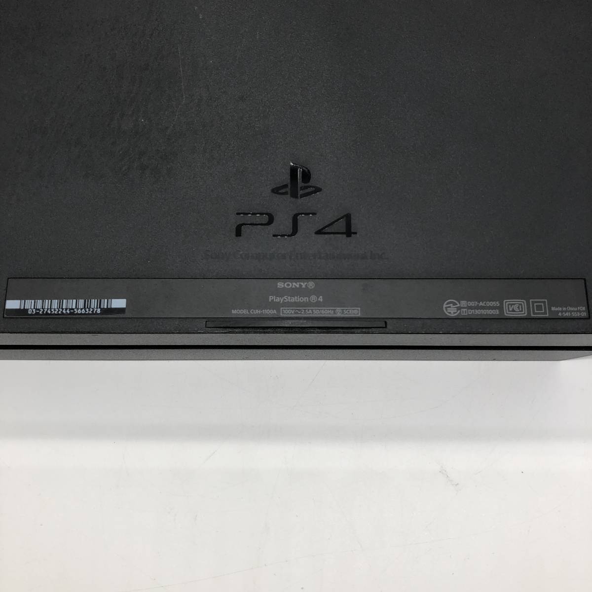 SONY　ソニー　PS4　PlayStation4　CUH-1100A　ジェットブラック 500GB　本体　訳あり 【中古】_画像8