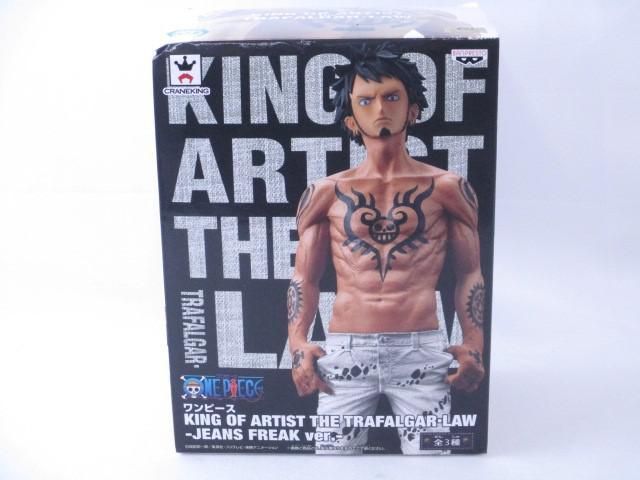 【未開封】 フィギュア ワンピース KING OF ARTIST THE TRAFALGAR LAW JEANS FREAK ver. トラファルガー・ロー バン_画像1