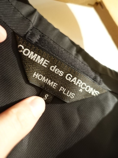 COMME des GARCONS HOMME PLUS ねじれ ベロア 別珍 ジャケット 未使用 サイズS PH-J050 21AW 2021AW コムデギャルソンオム プリュス_画像3