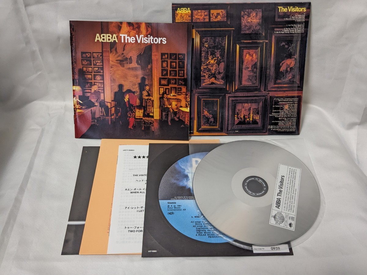 紙ジャケ ABBA アバ　ザ・ヴィジターズ　UICY-93893　SHM-CD アルバム 紙パッケージ　ＬＰ盤 CD ワン・オブ・アス_画像2