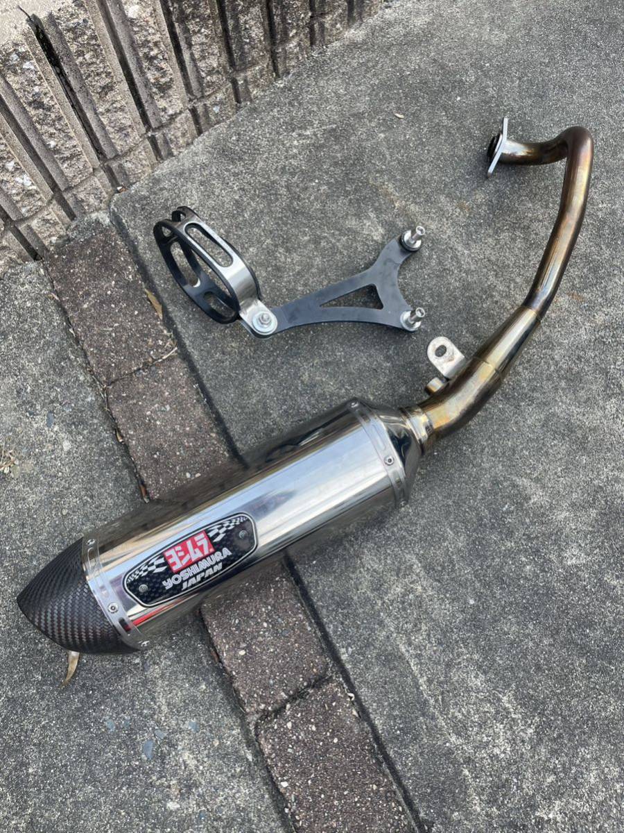 アドレスV125 S / G YOSHIMURA ヨシムラ マフラー 検) R-77Sサイクロン カーボンエンド CF4MA CF46A 規制前 規制後 忠男 タダオ_画像1