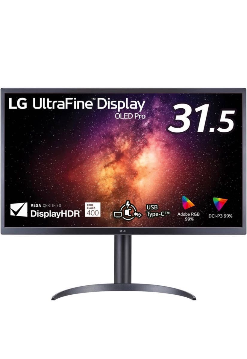 LG 有機EL 4Kモニター ディスプレイ 32EP950-B 31.5インチ/DCI-P3 99% Adobe RGB 99%