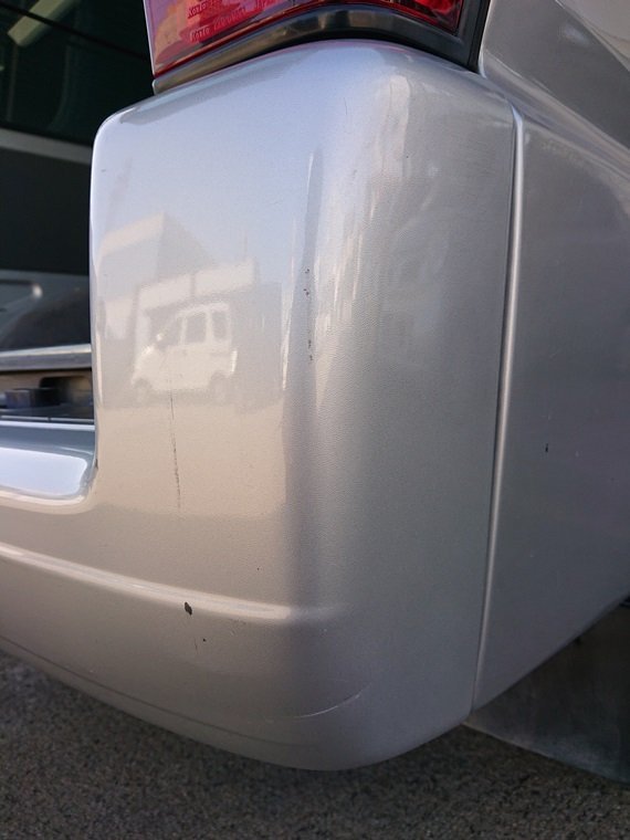 [psi] Nissan SK22VN Vanette rear bumper 18G silver H11 year 