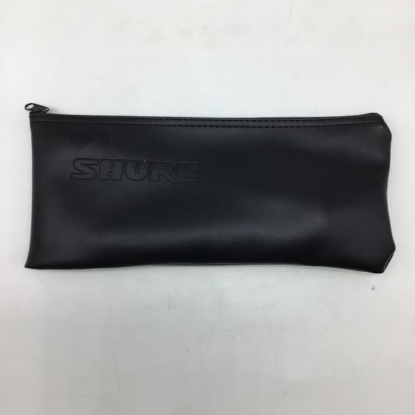 1277【動作確認済】SHURE シュア ダイナミックマイク SM58 機材 音響 マイク ソフトケース付 レコーディング ボーカル_画像6