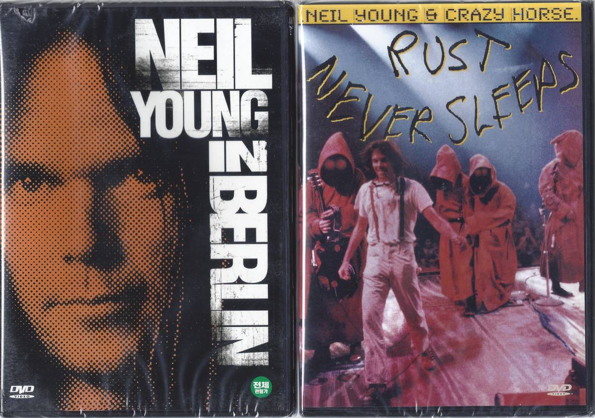 Neil Young/ニール・ヤング■西Berlinでの単独公演 + Crazy Horse■DVD【輸入盤】の画像1