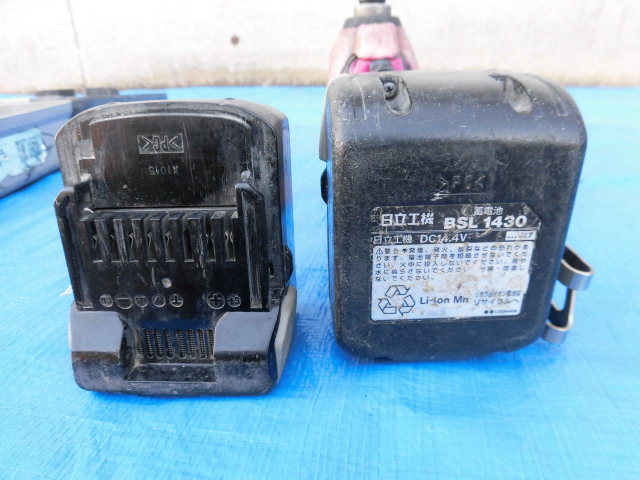 日立工機　充電式インパクトドライバー　　１４.４Ｖ　　稼働確認_画像6