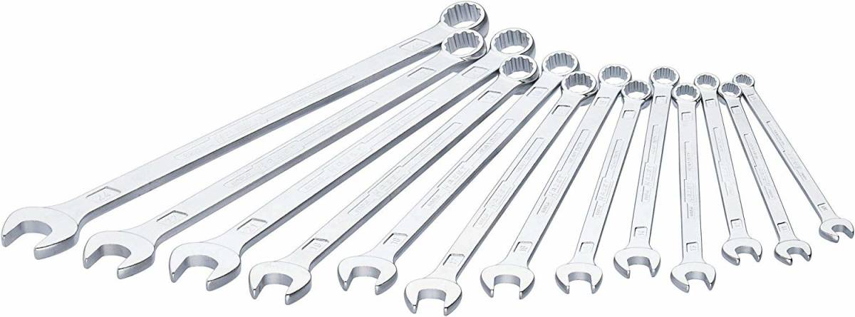 HAZET is Z 600LG/13 combination wrench 13 pcs set 10-24mm extra long 