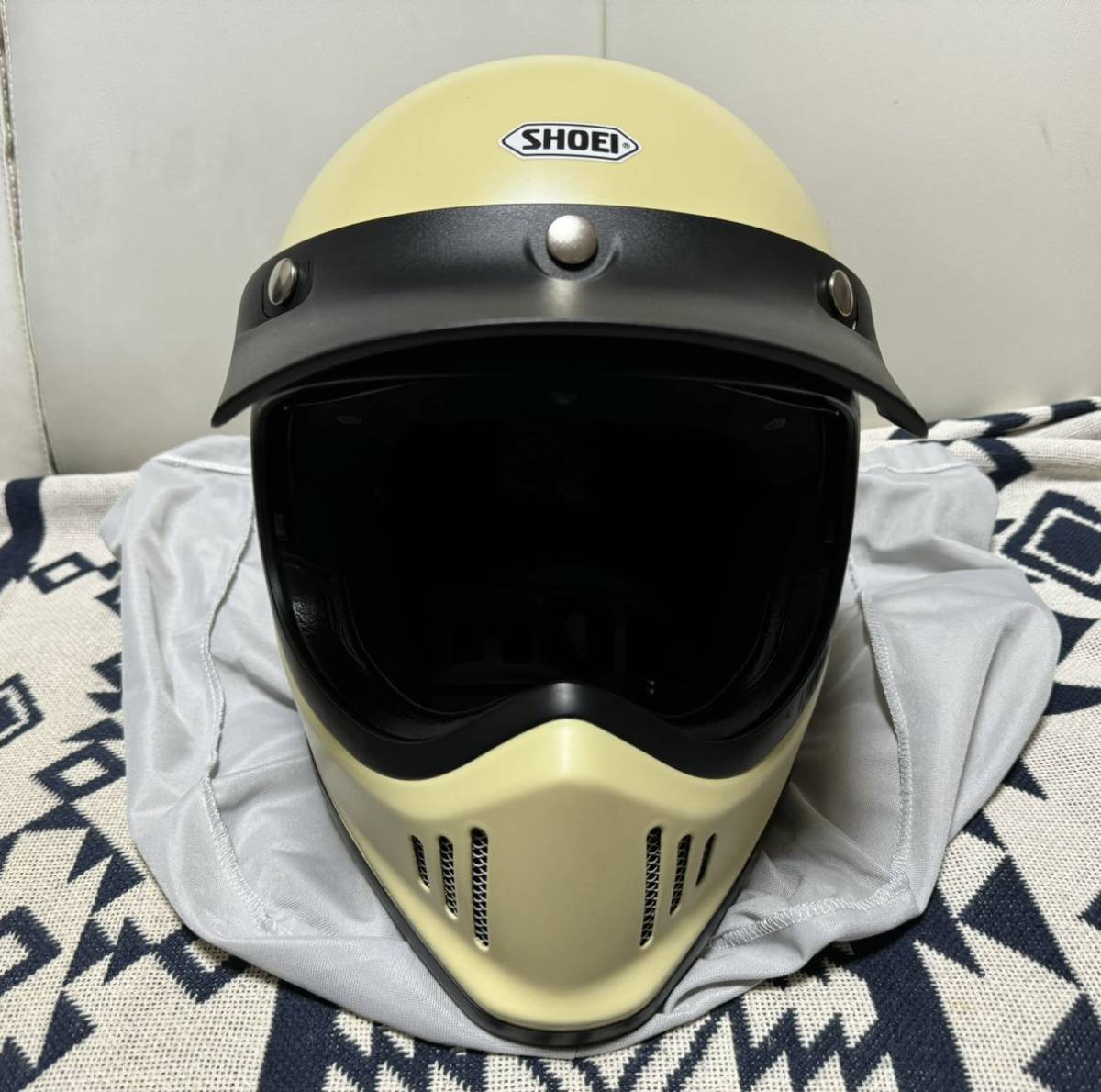 SHOEI EX-ZERO Mサイズ オマケ多数あり マッドアイボリー_画像3