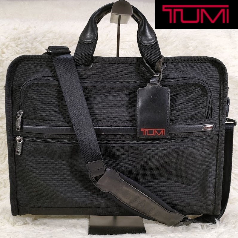 TUMI トゥミ 2WAY ブリーフケース 26111D4 ブラック メンズ 男性用 ビジネスバッグ PC収納 送料無料