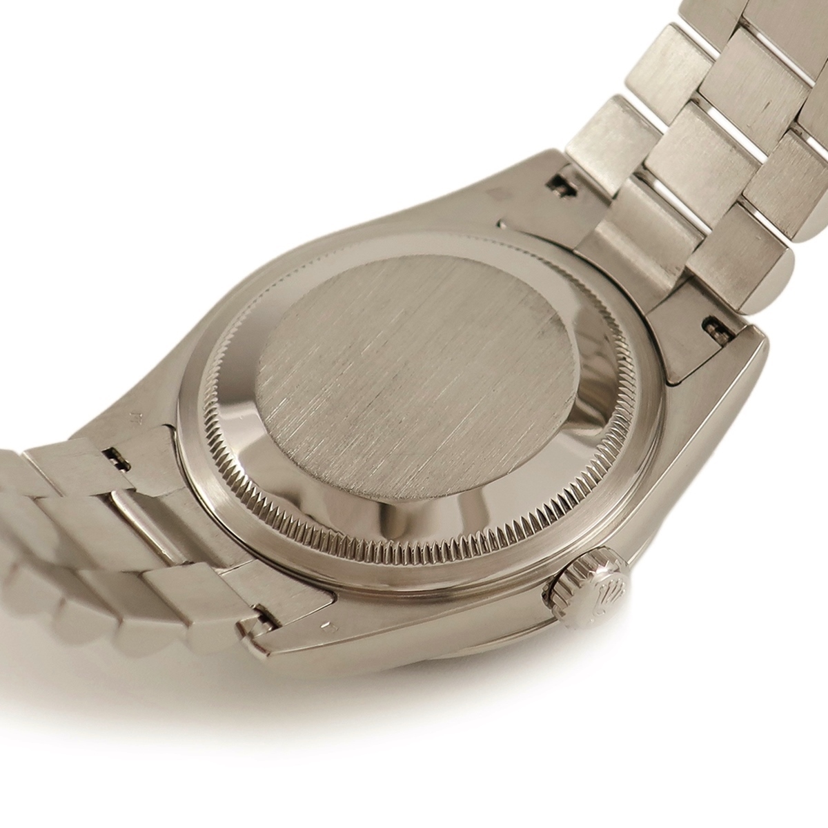 【3年保証】 ロレックス デイデイト 36 118206A P番 Pt950無垢 純正ダイヤ バゲット 自動巻き メンズ 腕時計