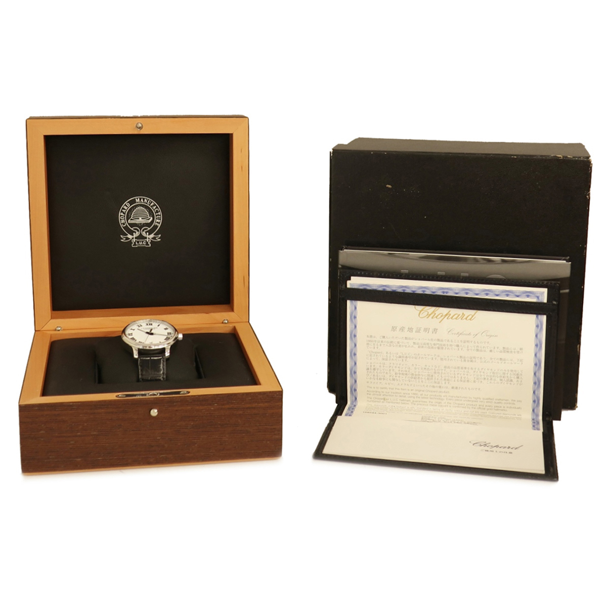 [3 year guarantee ] Chopard L.U.C Classic 168544-3001 white Rome n self-winding watch men's wristwatch 