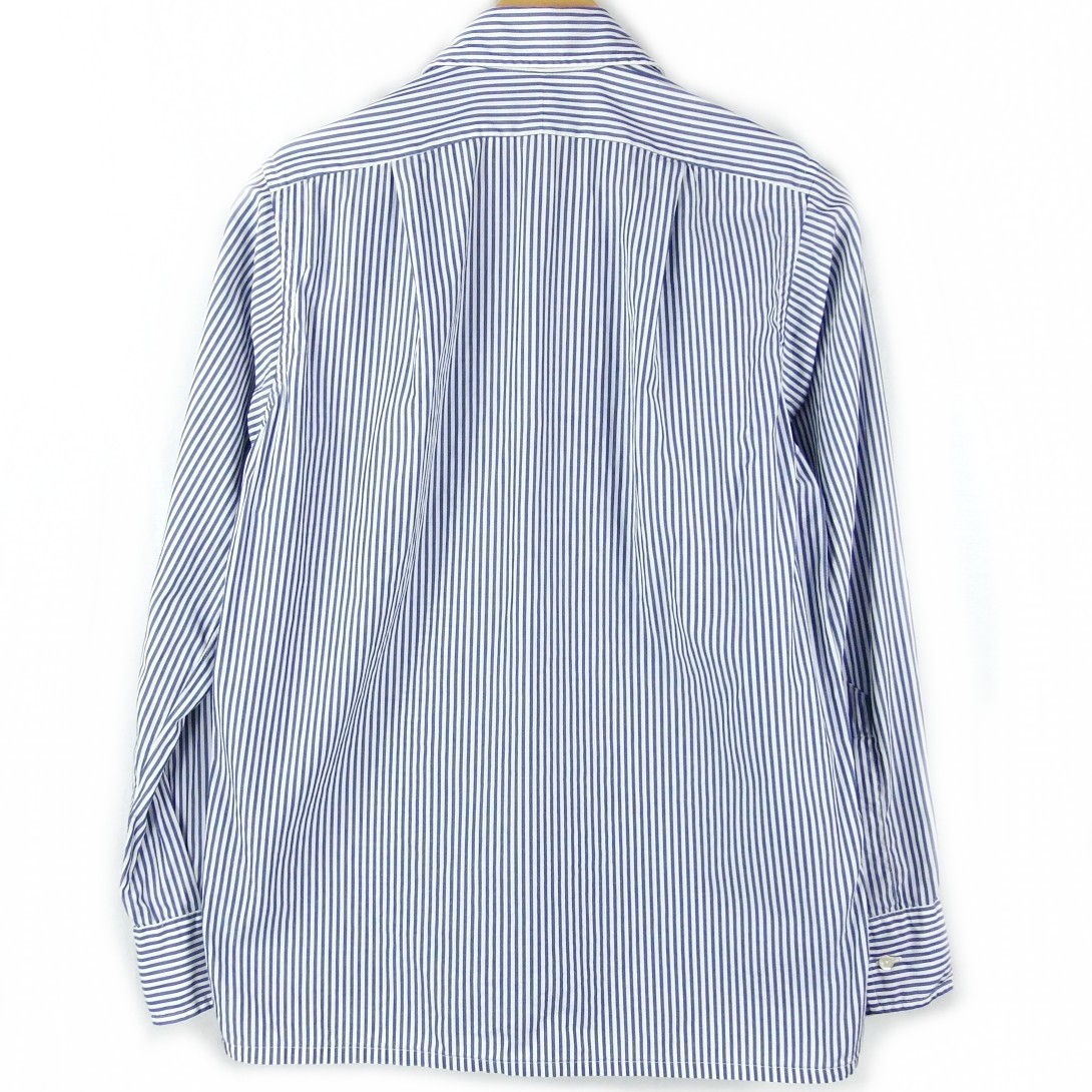 ■INDIVIDUALIZED SHIRTS インディビジュアライズドシャツ × Ron Herman ロンハーマン メンズ ストライプ × ボーダー シャツ 14 1/2 - 32_画像2