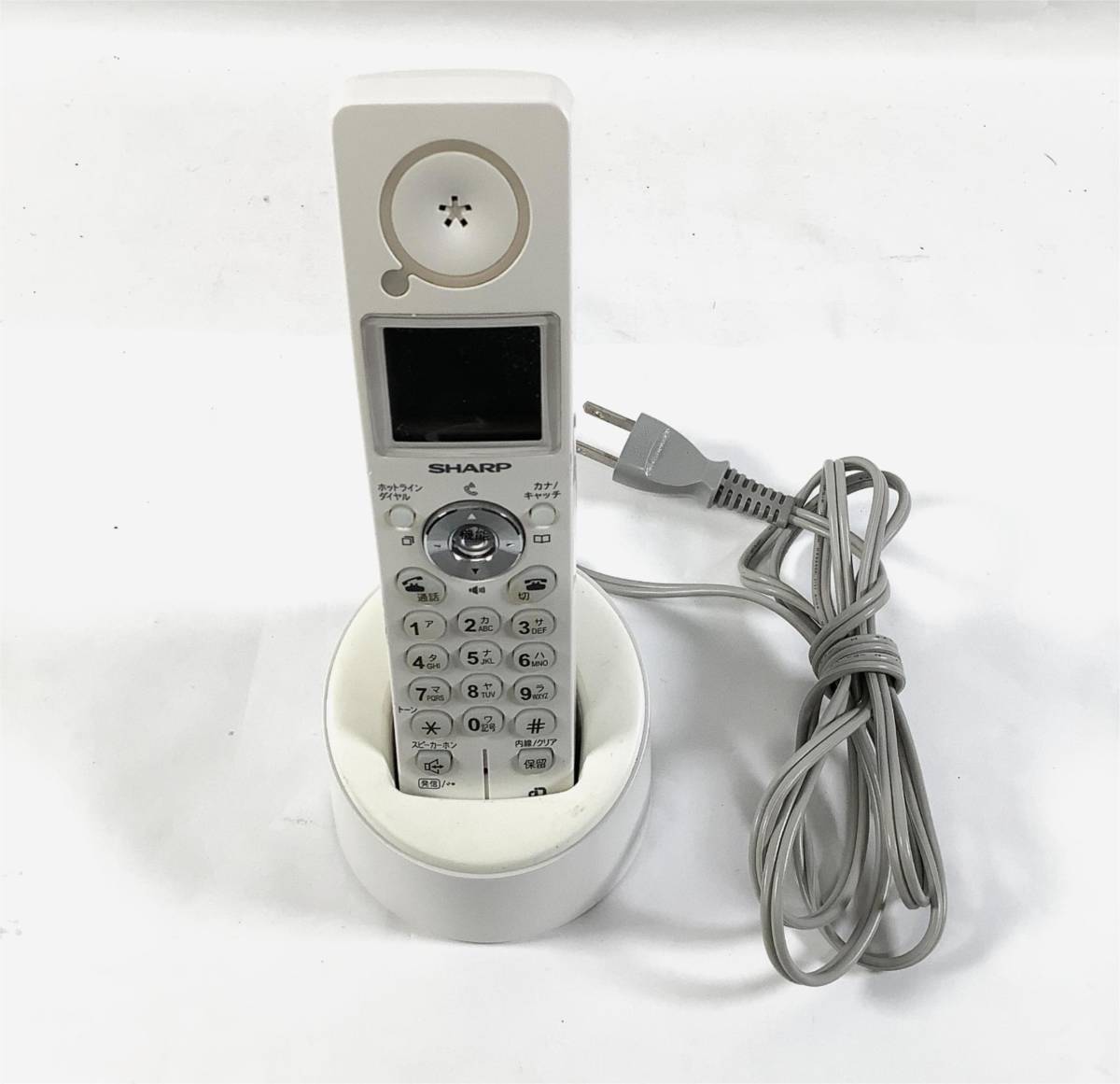 K5111082 SHARP CJ-N76CL-C 電話機 1点セット【中古動作品】の画像3