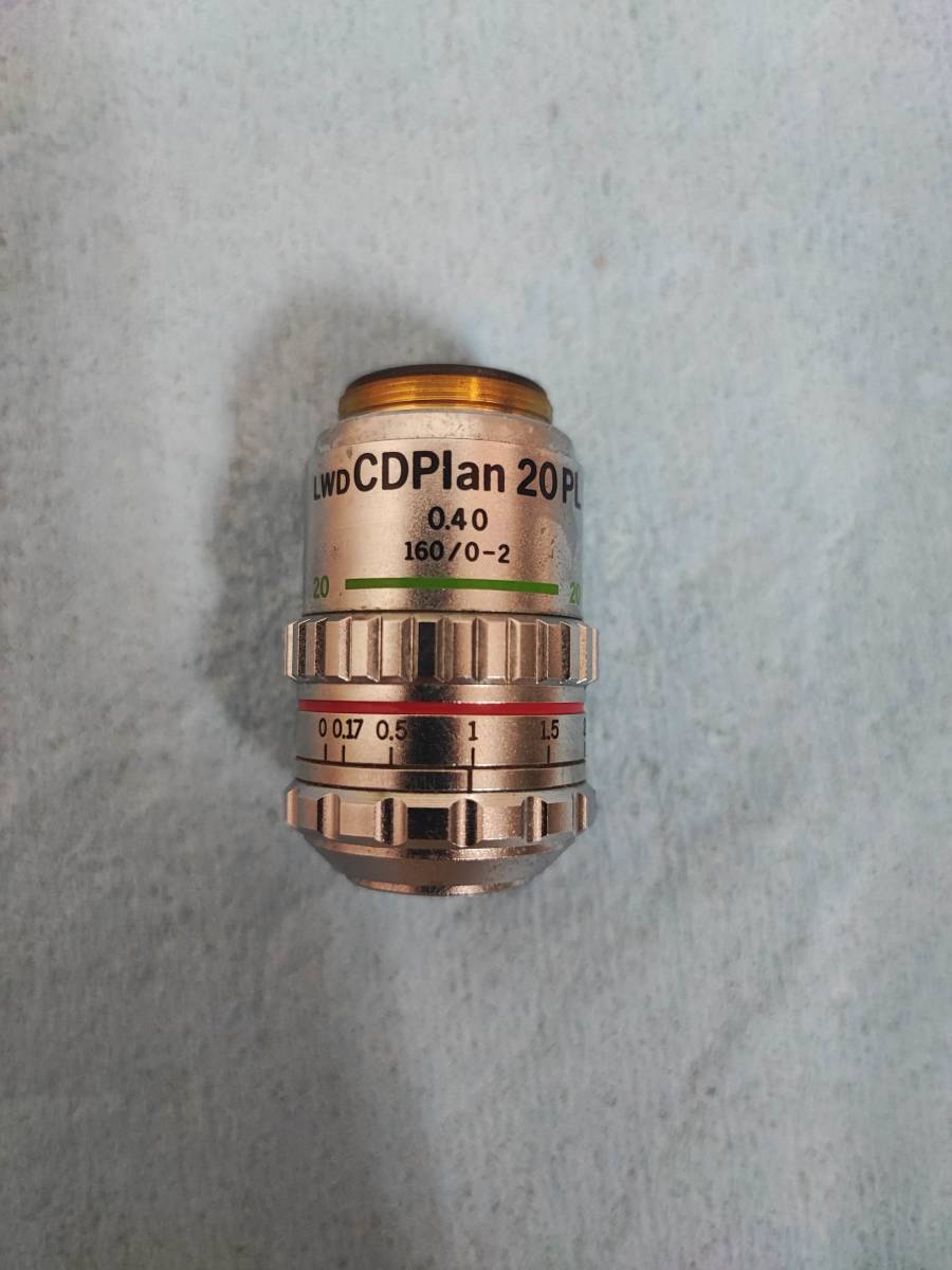 8500円 OLYMPUS / オリンパス / 対物レンズ / ULWD Cdplan 40PL 8500円 OLYMPUS / オリンパス / 対物レンズ / ULWD Cdplan 40PL