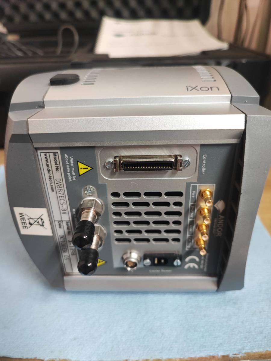 200000円 ANDOR / 顕微鏡用カメラ / EMCCD / iXON / DV887ECS-BV 200000円 ANDOR / 顕微鏡用カメラ / EMCCD / iXON / DV887ECS-BV