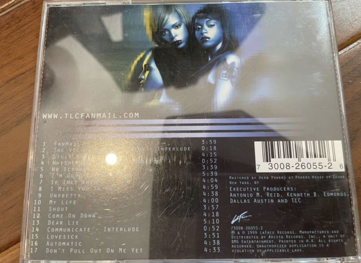 TLC CD アルバム FanMail_画像2