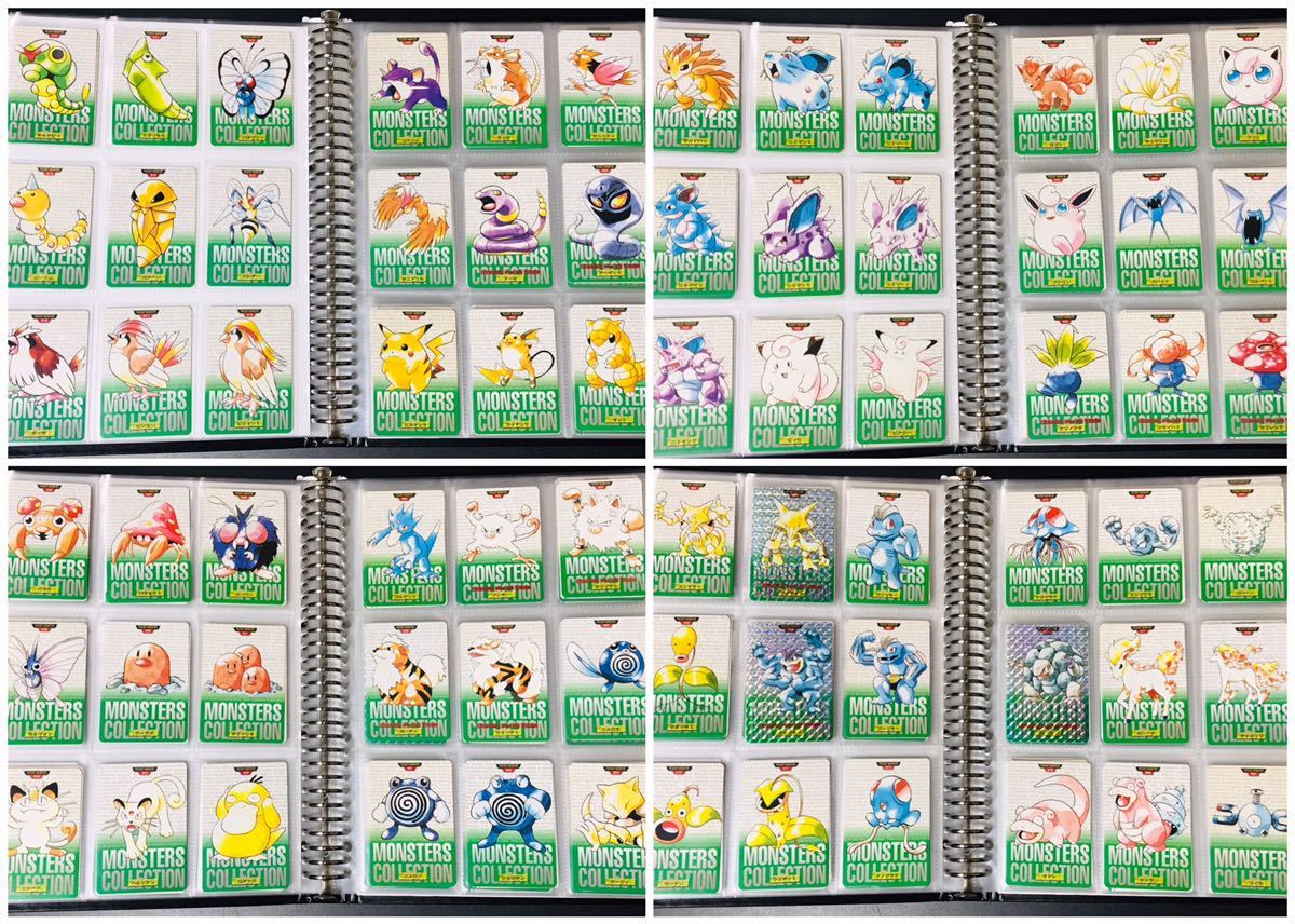 ポケモン カードダス 緑版 全153種類 フルコンプ No.1〜151＋2 Pokemon complete set Charizard card Beauty products_画像2