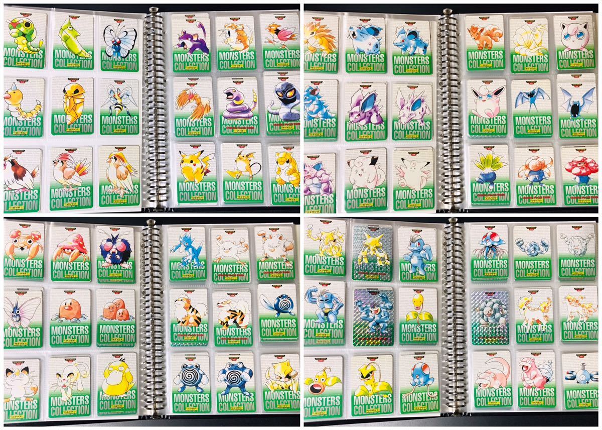 ポケモン カードダス 緑版 全153種類 フルコンプ No.1〜151＋2 Pokemon complete set Charizard card リザードン Beauty products 1996_画像3