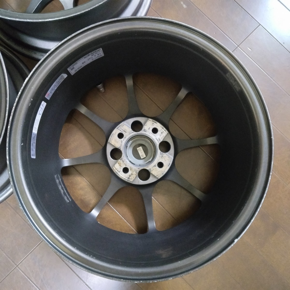 RAYS VOLK CE28 クラブレーサー 15インチ 7J ３本 センターキャップ付き_画像8