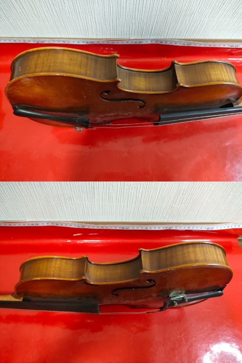 音楽　karl hofner カールヘフナー　ハードケース 弦楽器 弦　バイオリン　ドイツ　Germany　4/4 _画像8