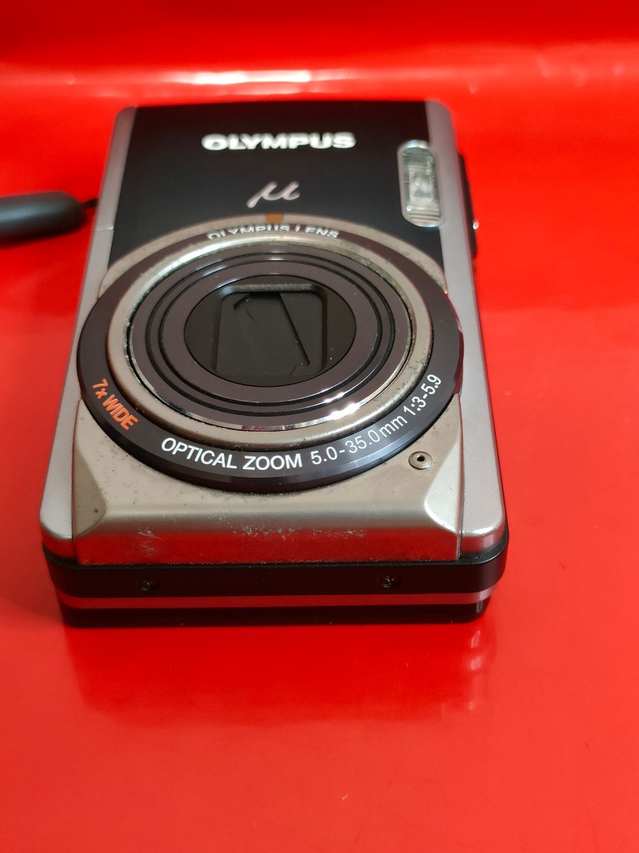 カメラ　OLYMPUS オリンパス コンパクトデジタルカメラ μ-7020 デジタルカメラ　デジカメ　ダークグレー　1118　_画像5
