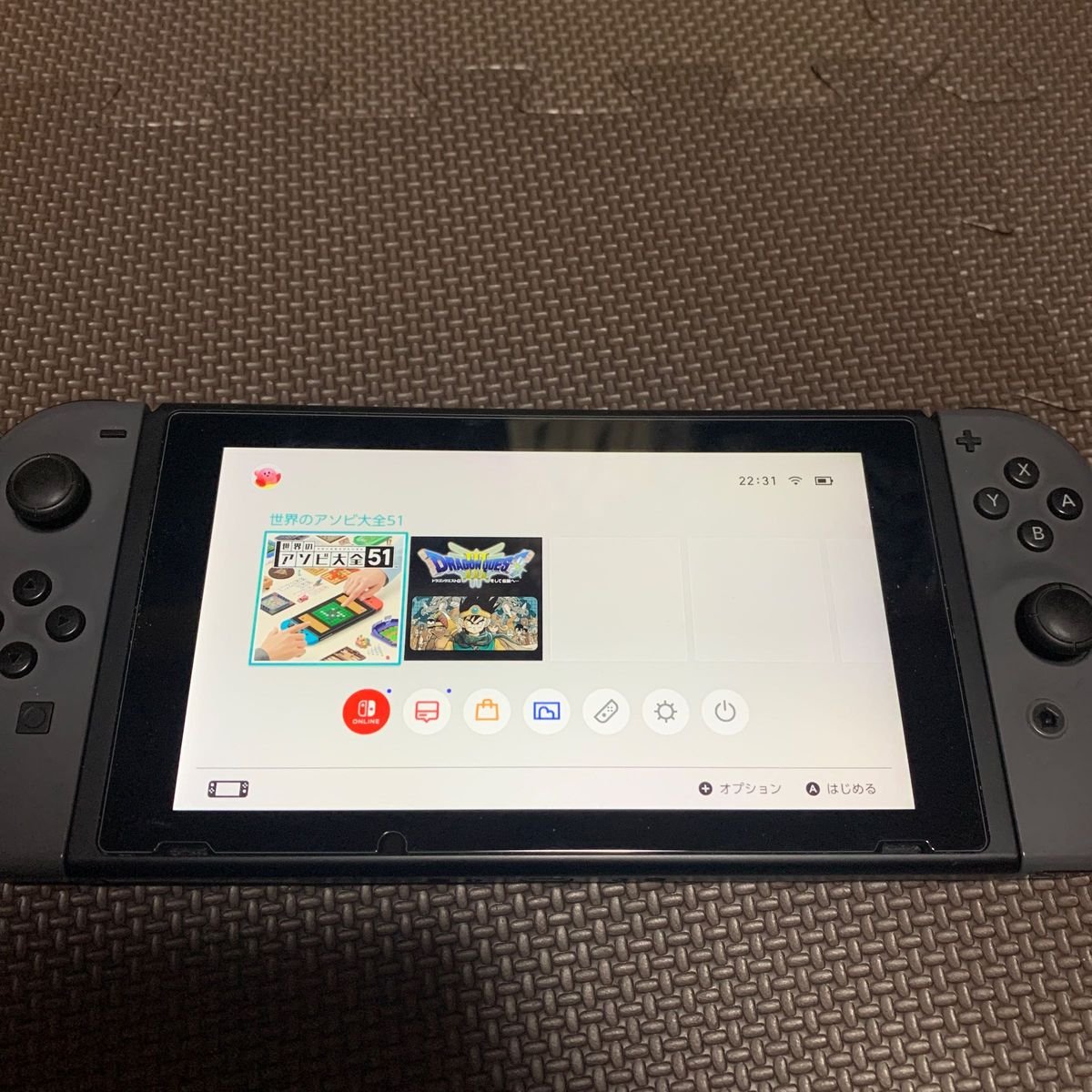 Nintendo Switch グレー　バッテリー強化版