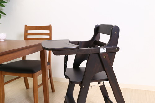  wooden folding baby chair -BR (17333)