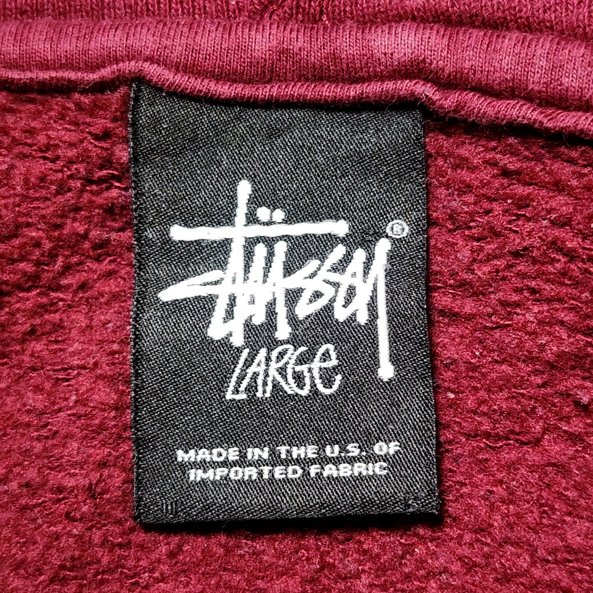 { супер редкий }STUSSY Stussy Parker ... вышивка Logo центральный L