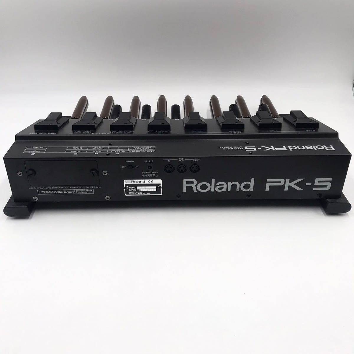 1円スタート Roland ローランド PK-5 ダイナミック MIDIペダル 動作確認済み 美品_画像6