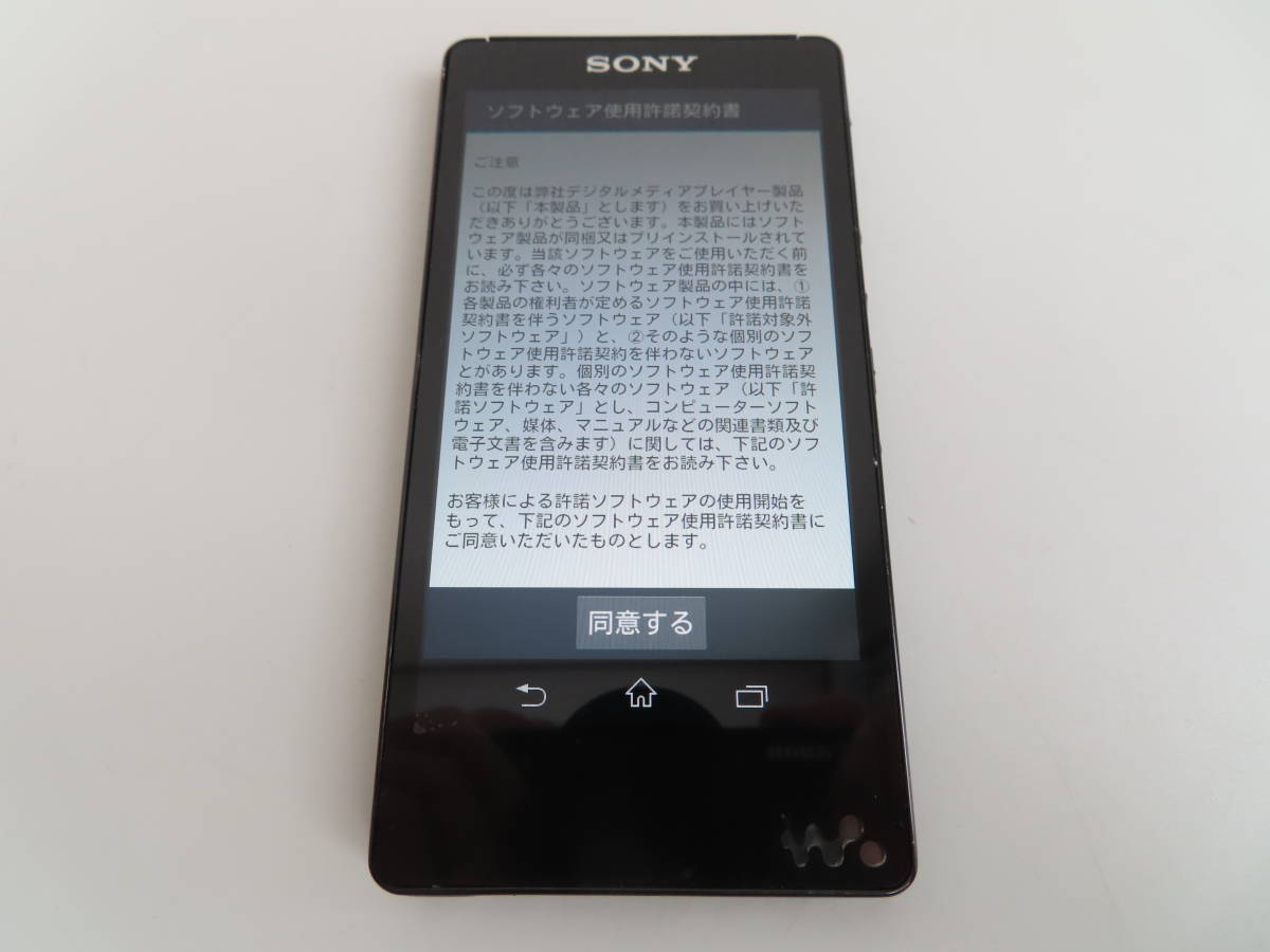 SONY WALKMAN Fシリーズ NW-F886 32GB ブラック Bluetooth対応 ハイレゾ音源_画像1