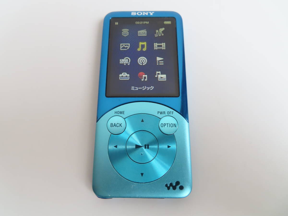 SONY WALKMAN Sシリーズ NW-S755 16GB ブルー_画像1