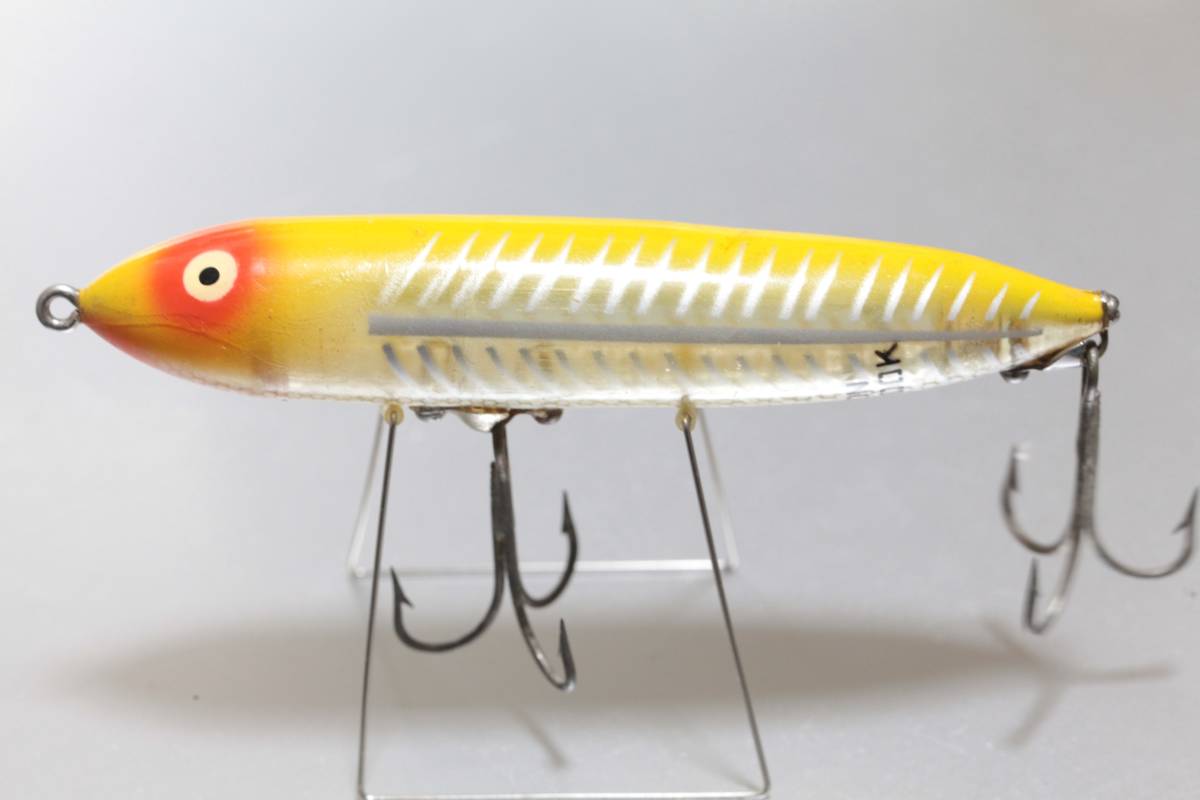 オールド ヘドン ザラ スプーク 1st XRY Heddon Zara Spook レーベル ノーバイト 道楽_画像1