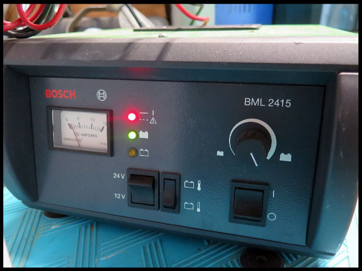 ■BOSCH(ボッシュ) 12V・24V バッテリー充電器 BML-2415/バッテリーチャージャー_画像10