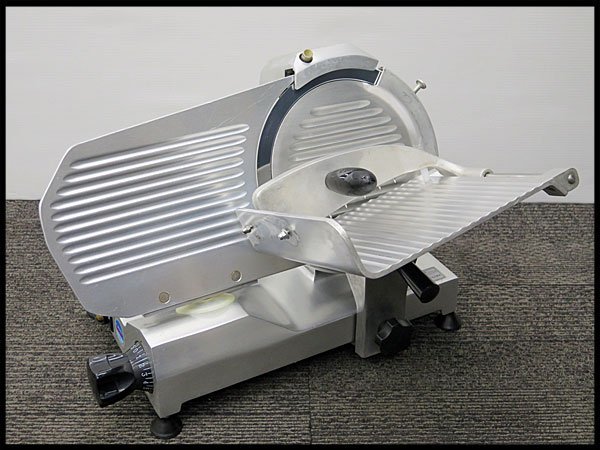 △F) CHUBU/中部 ミートスライサー MS25MB 100V 業務用/小型/ハムスライサー/厨房機器