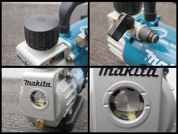 △makita/マキタ 充電式 真空ポンプ 18V VP180D コードレス/小型/真空引き/バキュームポンプ/エアコン工事/本体のみ_画像3