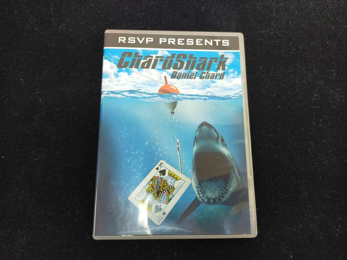 【D176】Chardshark by Daniel Chard and RSVP Magic カードシャーク トランプ カード クロースアップ DVD マジック 手品の画像1