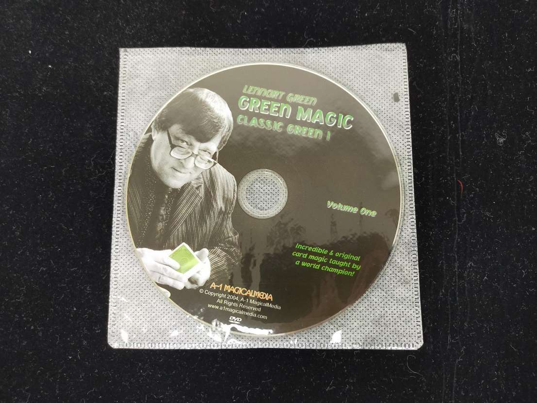 【M151】green magic　第1巻　グリーンマジック　カード　トランプ　DVD　クロースアップ　マジック　手品_画像1