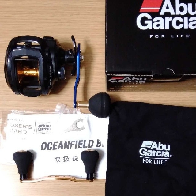 新品 正規品 アブガルシア(Abu Garcia) ベイトリール 【オーシャンフィールドBG】 ジギング 釣り具 右巻き