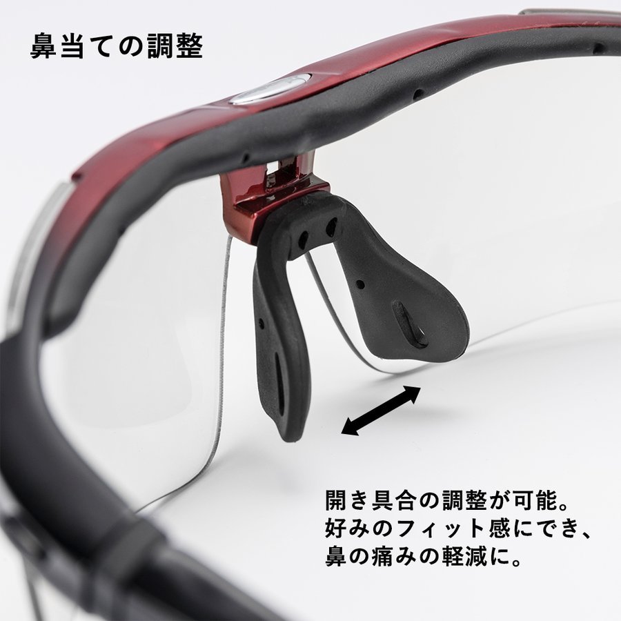 新品 スポーツサングラス 交換レンズ5枚セット 偏光レンズ 偏光サングラス 紫外線カット 偏光レンズ ゴーグル釣り_画像6