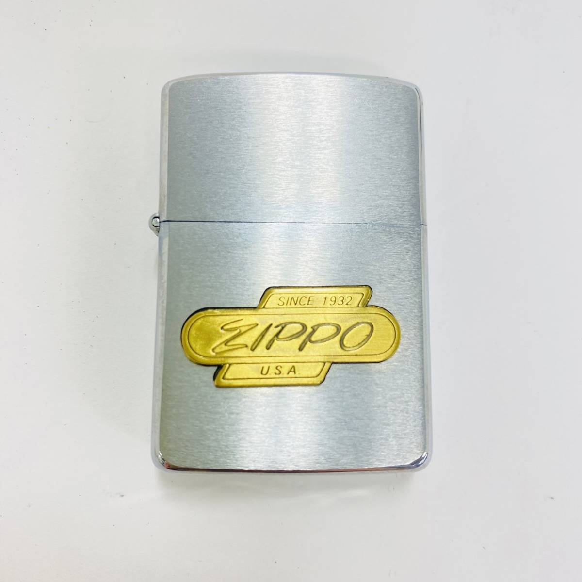13710/ZIPPO ジッポー U.S.A. SINCE 1932 喫煙具 シルバー 銀 ゴールド_画像2