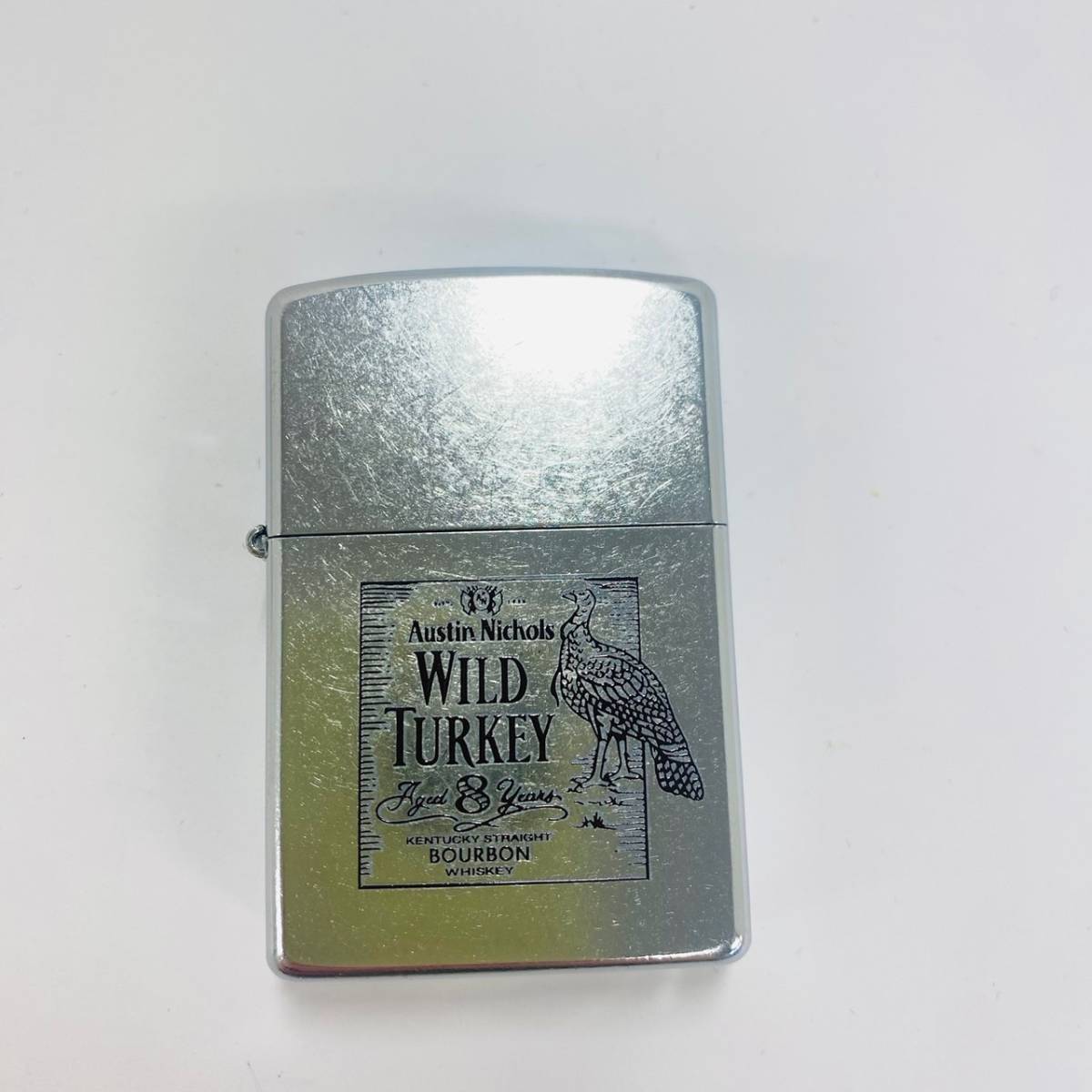 13717/ZIPPO ジッポー WILD TURKEY 喫煙具 シルバー 銀_画像2